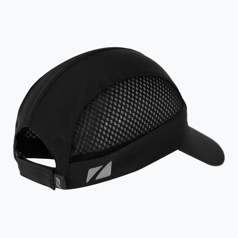 Czapka z daszkiem ZONE3 Lightweight Mesh Running petrol/reflective silver 2