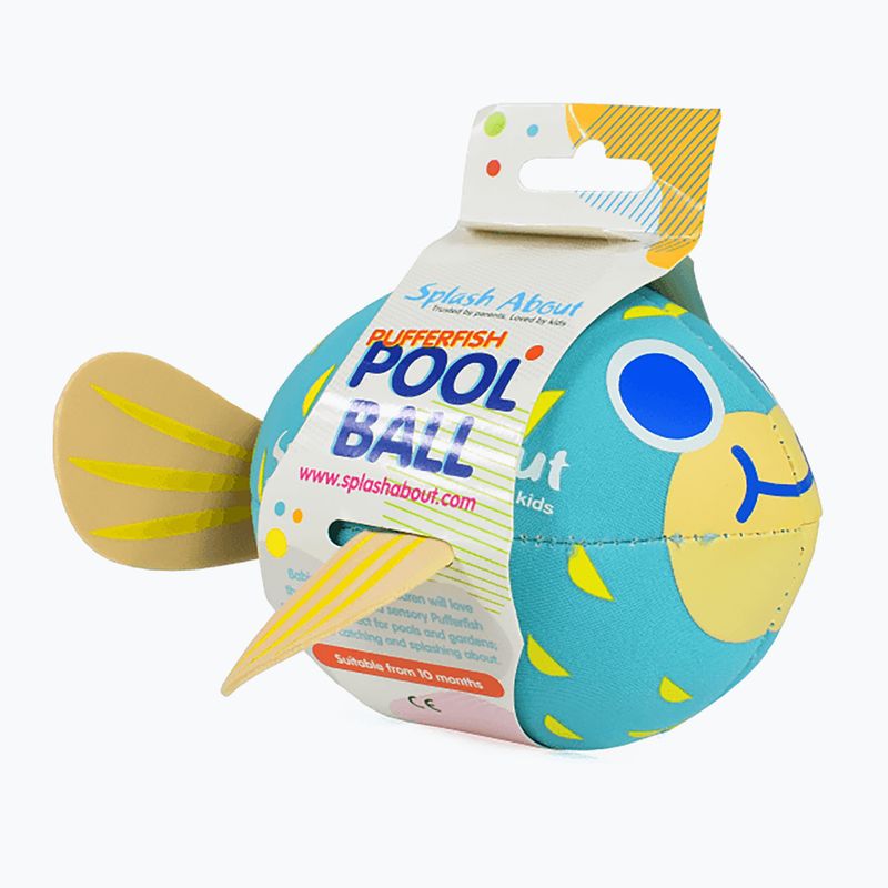 Zabawka do wyławiania Splash About Neoprene Pufferfish blue 3