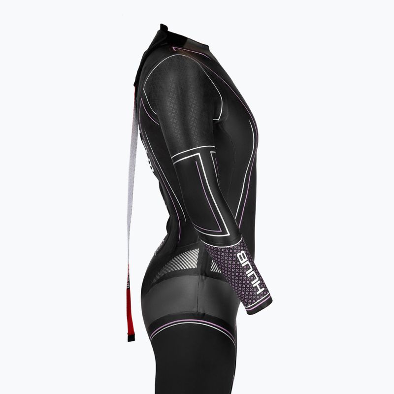 Pianka triathlonowa damska HUUB Aura 2 3:3 mm black/purple 3