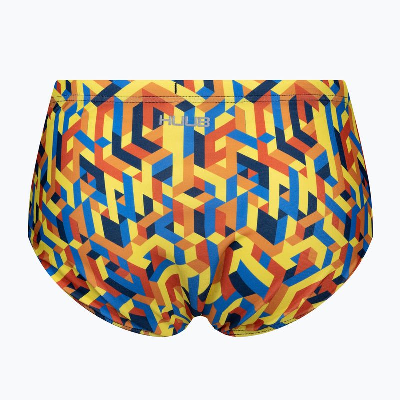 Slipy pływackie męskie HUUB Vivid Brief multicolor 2