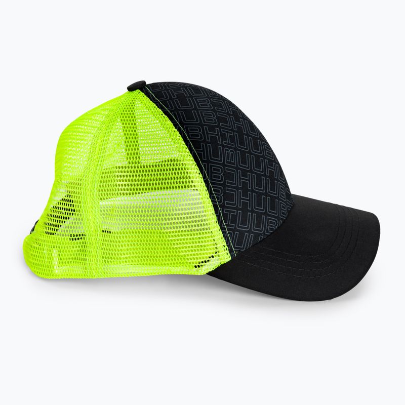 Czapka z daszkiem HUUB Running Baseball fluorescent yellow 2