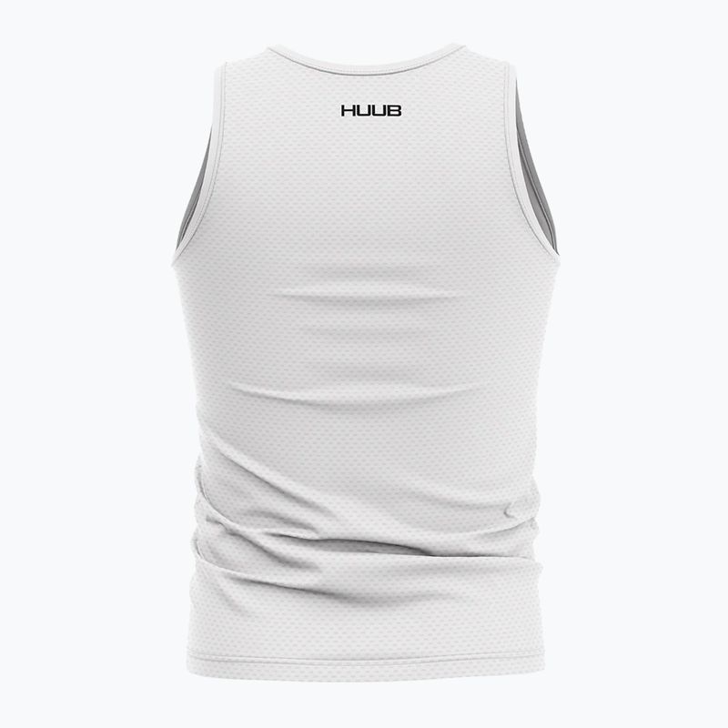 Tank top rowerowy męski HUUB Cycling Undervest white 2