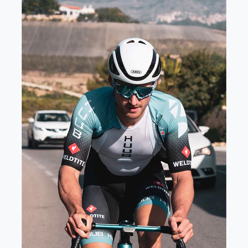 Koszulka rowerowa męska HUUB Cycling Undervest white 4