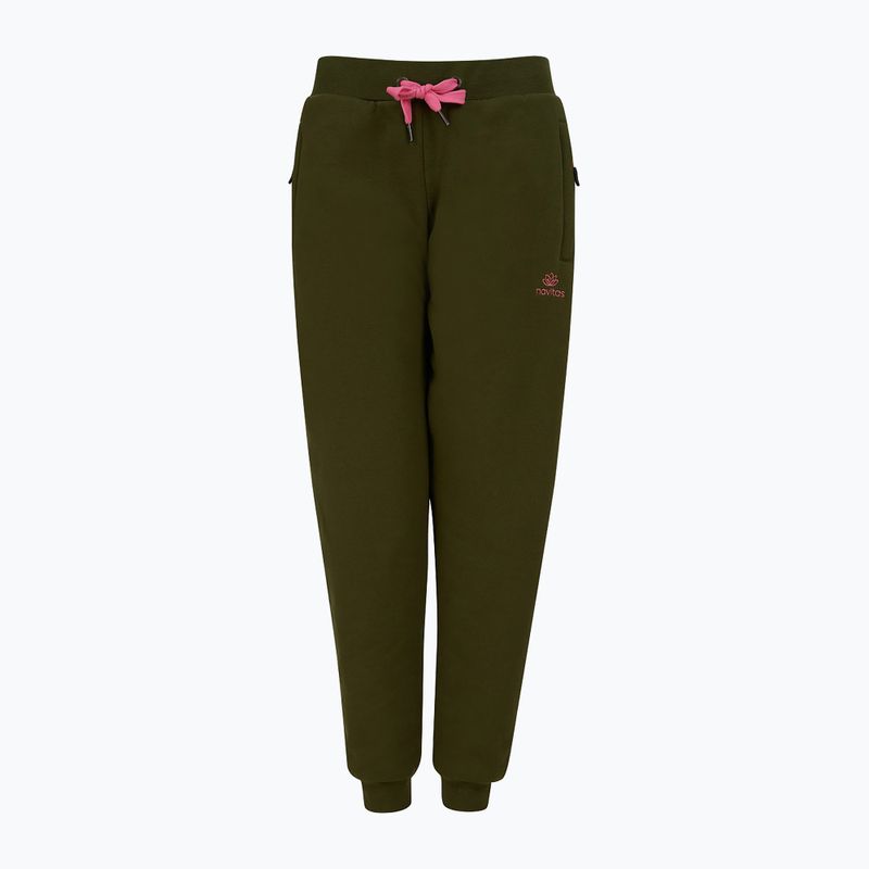 Spodnie damskie Navitas Lily Sherpa Jogger green