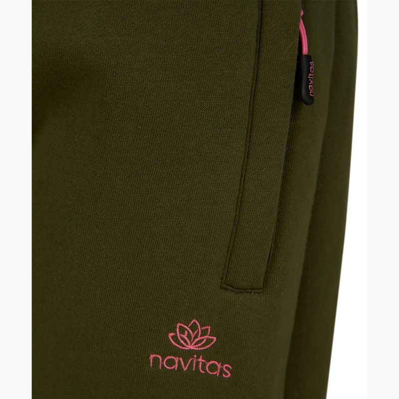 Spodnie damskie Navitas Lily Sherpa Jogger green 3