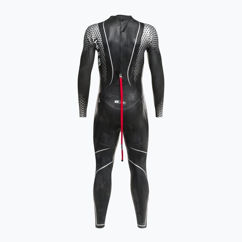 Pianka triathlonowa męska HUUB Lurz Open Water black/red/white 3