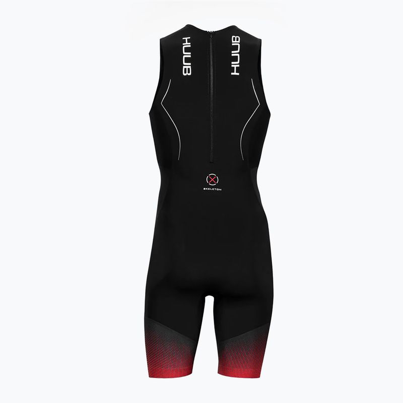 Kombinezon triathlonowy męski HUUB Race Swimskin black/red 3