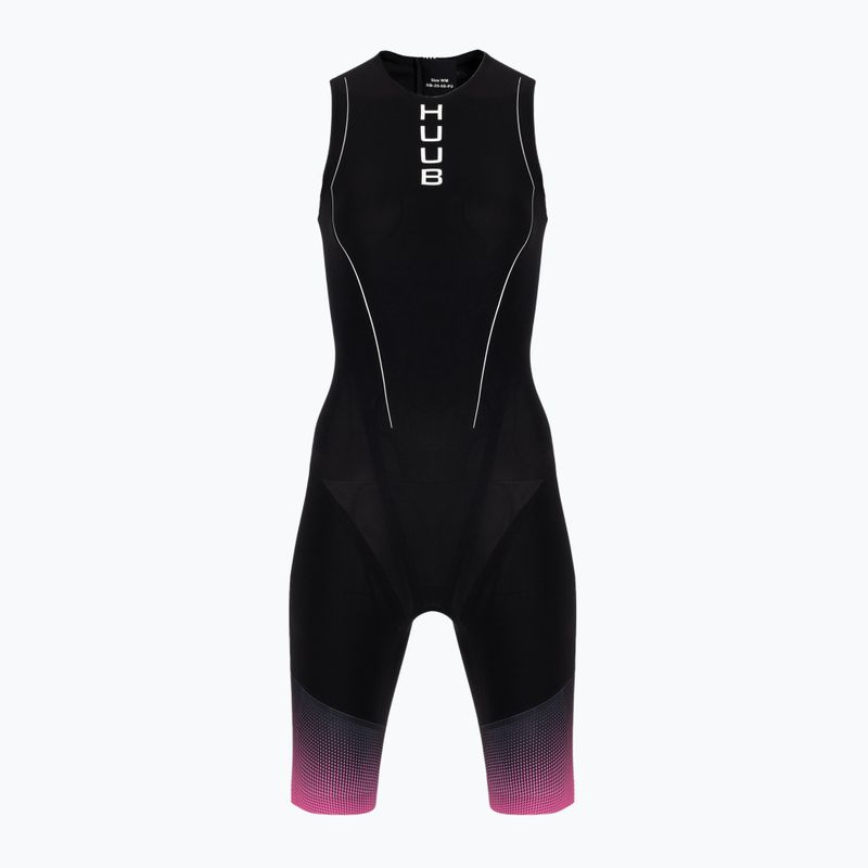 Kombinezon triathlonowy damski HUUB Aura Swimskin black/purple