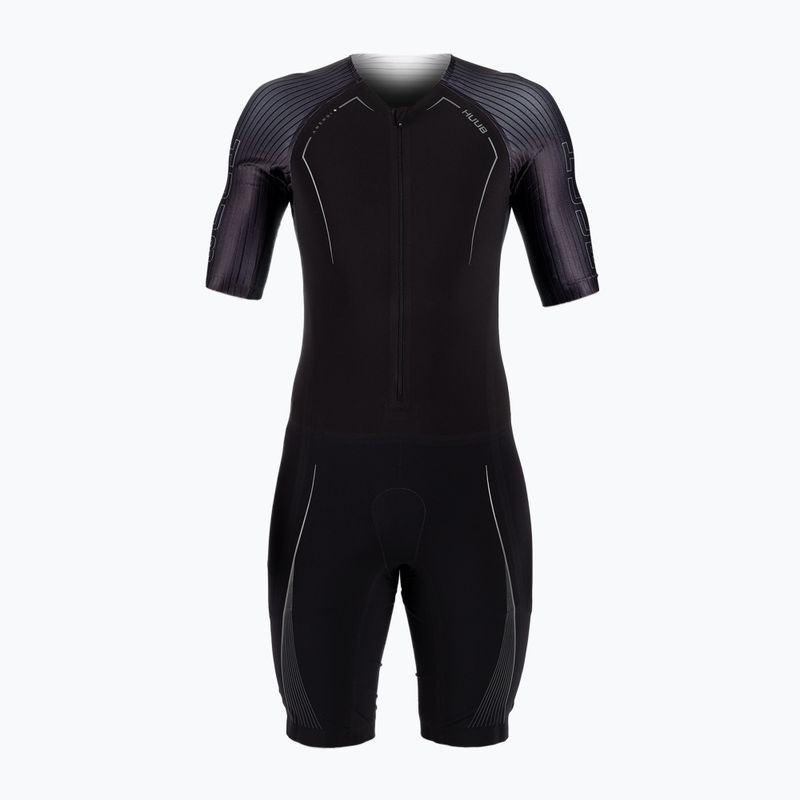 Kombinezon triathlonowy męski HUUB Anemoi Aero + Bonded black/white