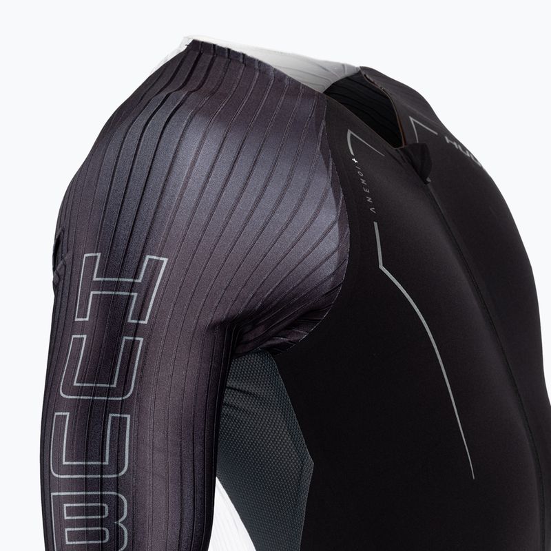Kombinezon triathlonowy męski HUUB Anemoi Aero + Bonded black/white 4