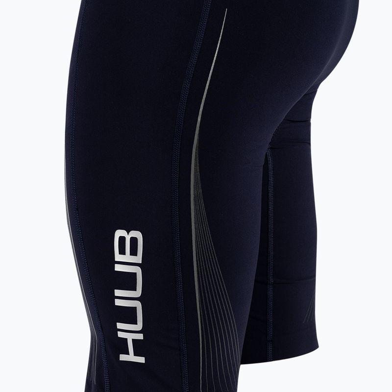 Kombinezon triathlonowy męski HUUB Anemoi Aero + Flatlock black/aqua 6