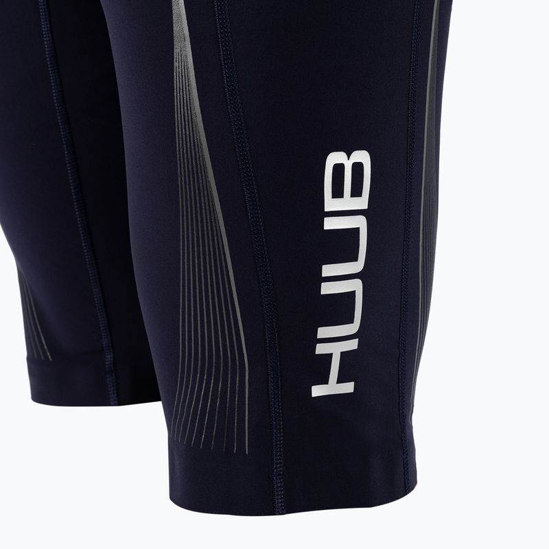 Kombinezon triathlonowy męski HUUB Anemoi Aero + Flatlock black/aqua 7
