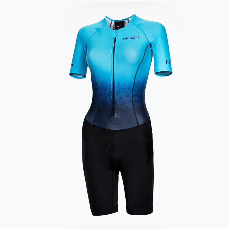 Kombinezon triathlonowy damski HUUB Commit Long Course Suit teal/black 7