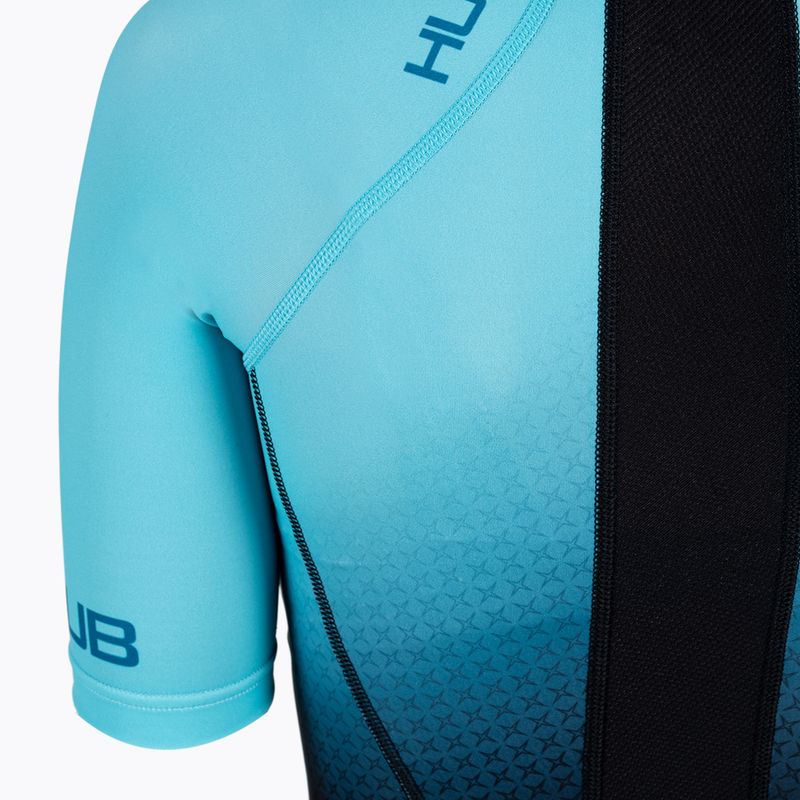 Kombinezon triathlonowy damski HUUB Commit Long Course Suit teal/black 4