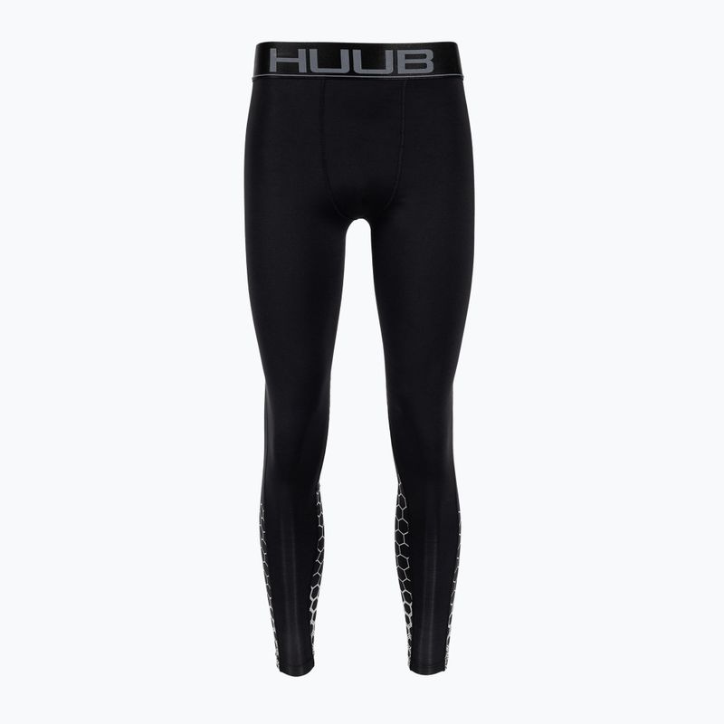 Legginsy kompresyjne męskie HUUB Compression Tights black