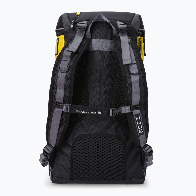 Plecak triathlonowy HUUB Transition II Rucksack 40 l fluorescent yellow 3