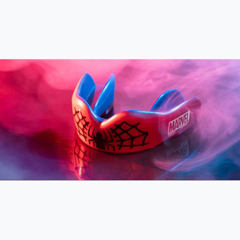 Ochraniacz szczęki dziecięcy SAFEJAWZ Marvel Spider Man czerwony 3