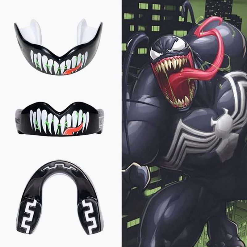 Ochraniacz szczęki SAFEJAWZ Marvel Venom czarny 2