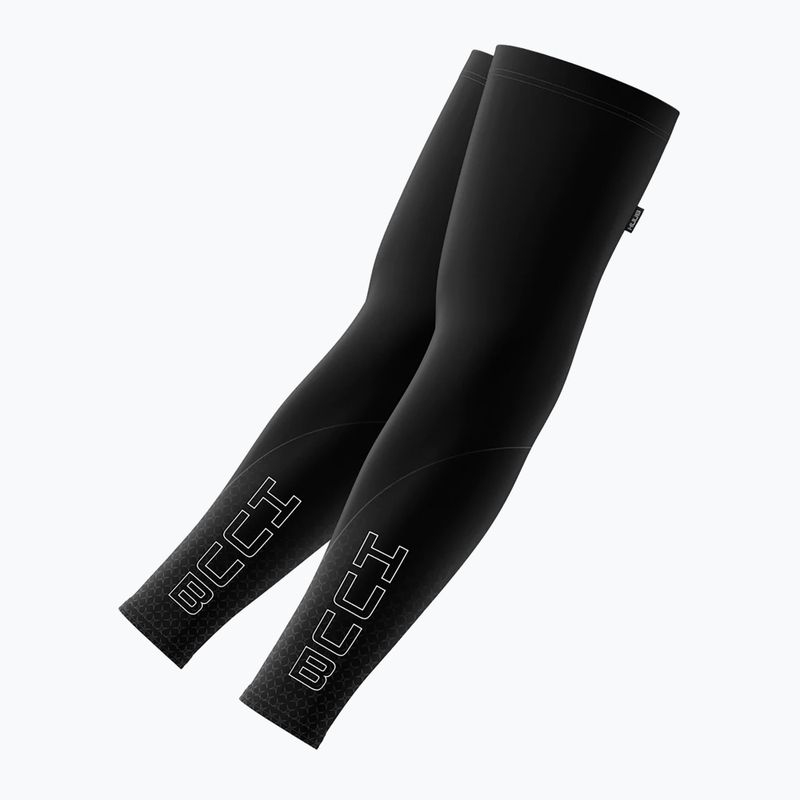 Rękawki rowerowe męskie HUUB Peaks Arm Warmers black/stars