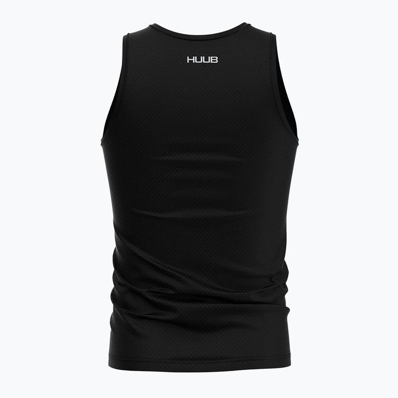 Tank top rowerowy męski HUUB Cycling Undervest black 2