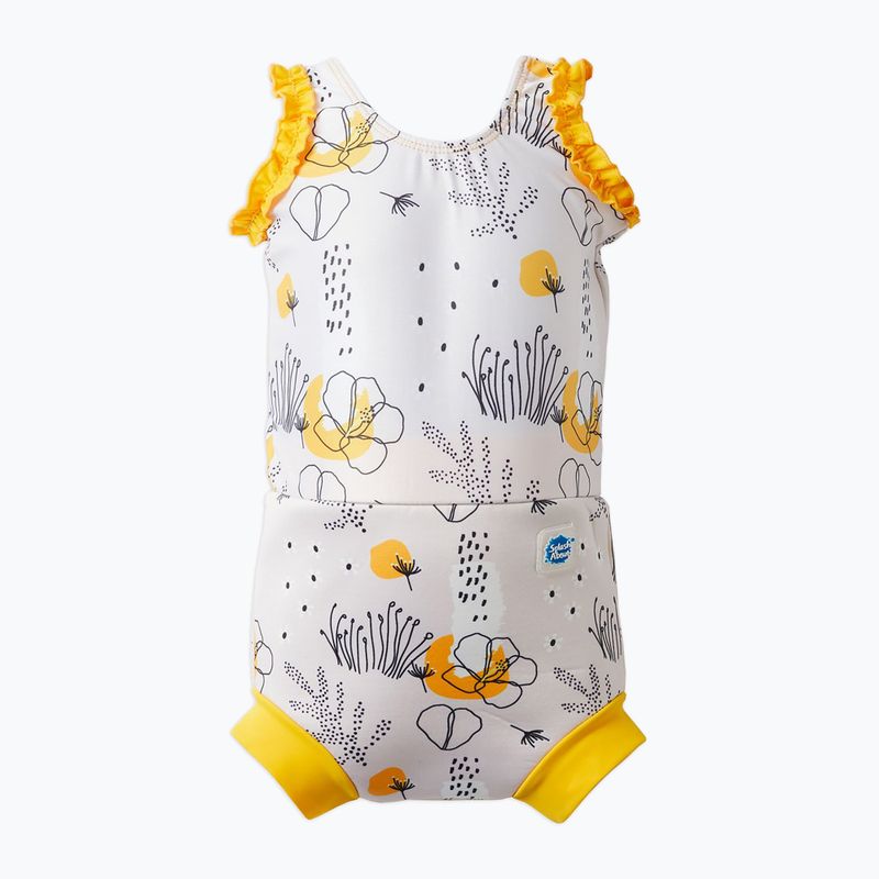 Strój kąpielowy jednoczęściowy dziecięcy z pieluszką Splash About Happy Nappy flowe meadow 2