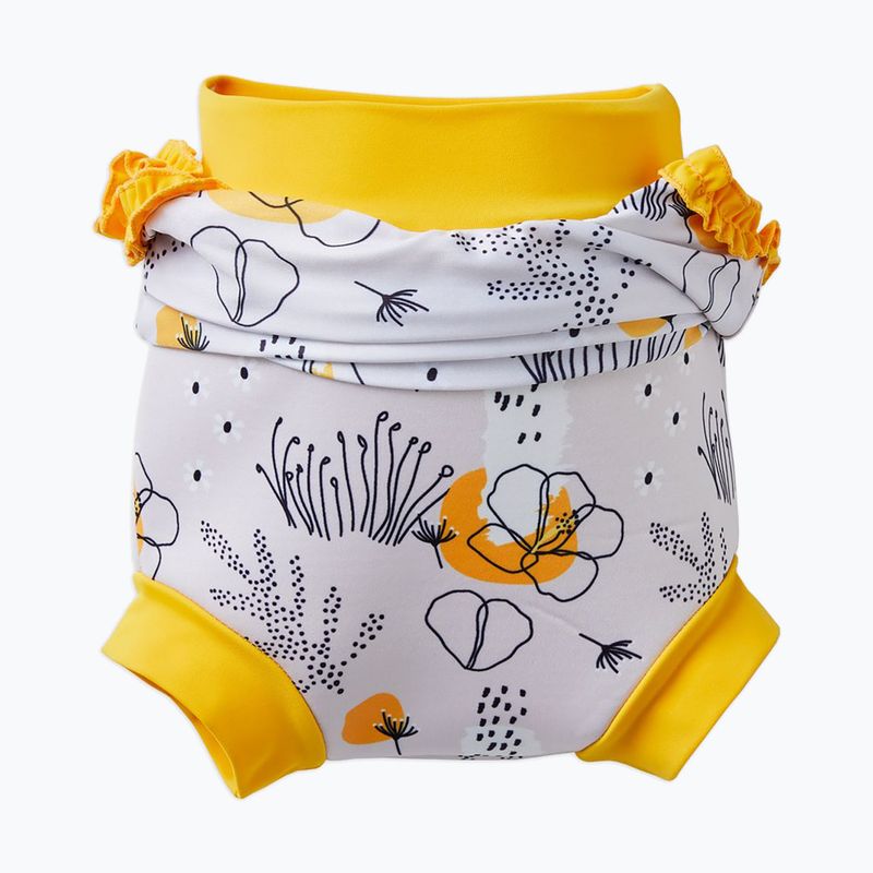 Strój kąpielowy jednoczęściowy dziecięcy z pieluszką Splash About Happy Nappy flowe meadow 3