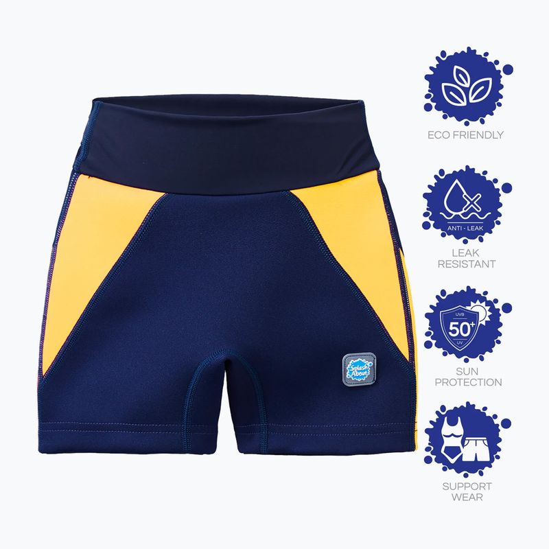 Pieluszka do pływania Splash About Splash Jammers SJACNYL navy/yellow 4