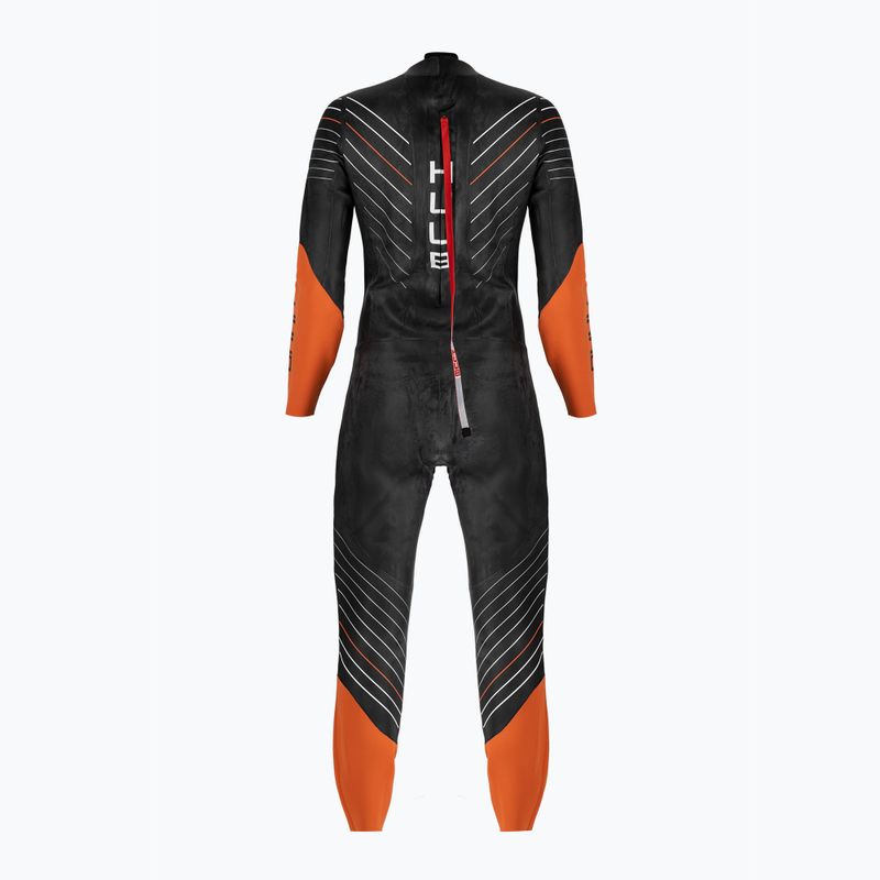 Pianka triathlonowa męska HUUB Araya 2:4 black/orange 2