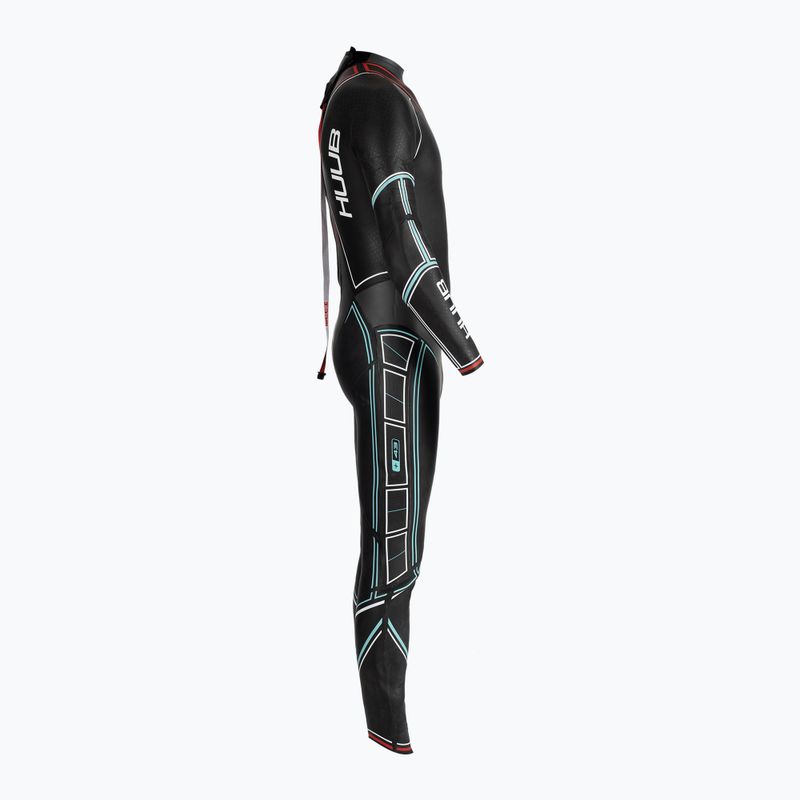 Pianka triathlonowa męska HUUB Varman Glacier 3:5 mm blue/red 3