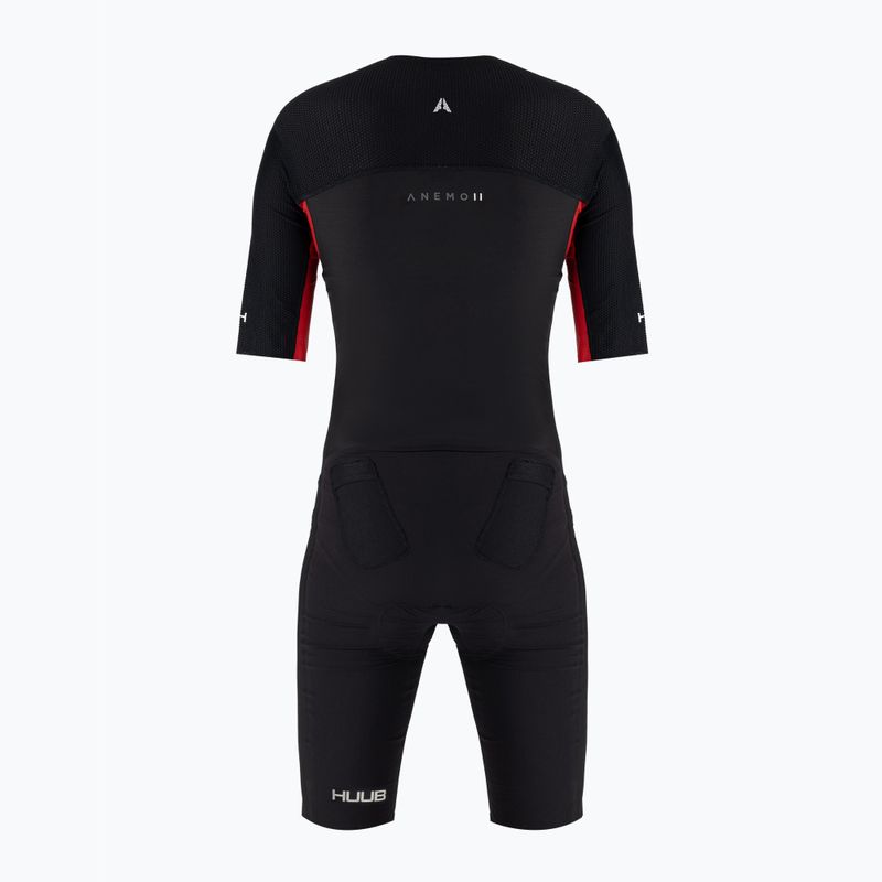 Kombinezon triathlonowy męski HUUB Anemoi 2 SUB22 black/graphite 2