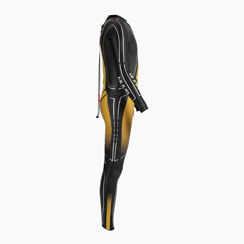 Pianka triathlonowa męska HUUB Agilis Ali Gold 3:5 mm black/gold 3