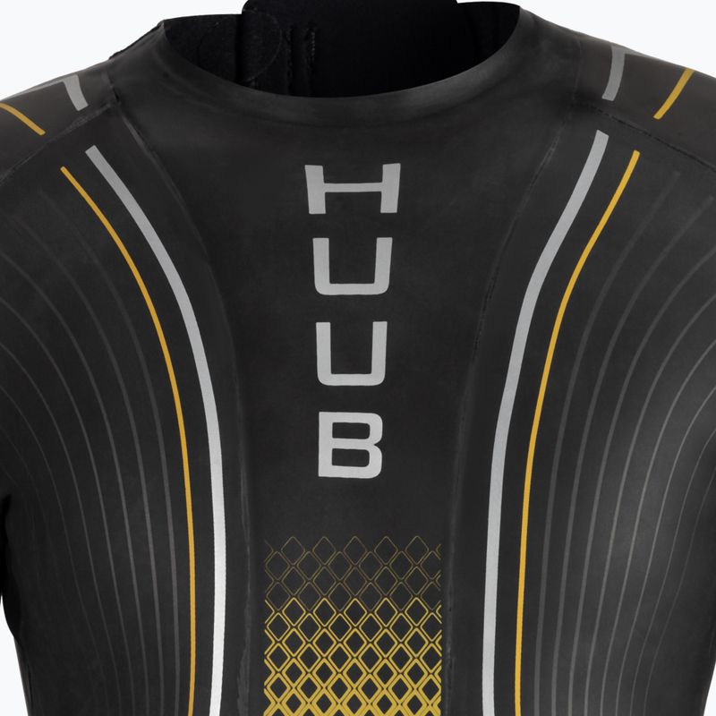 Pianka triathlonowa męska HUUB Agilis Ali Gold 3:5 mm black/gold 4