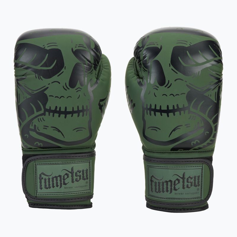 Rękawice bokserskie FUMETSU Snake Eyes Boxing khaki 2