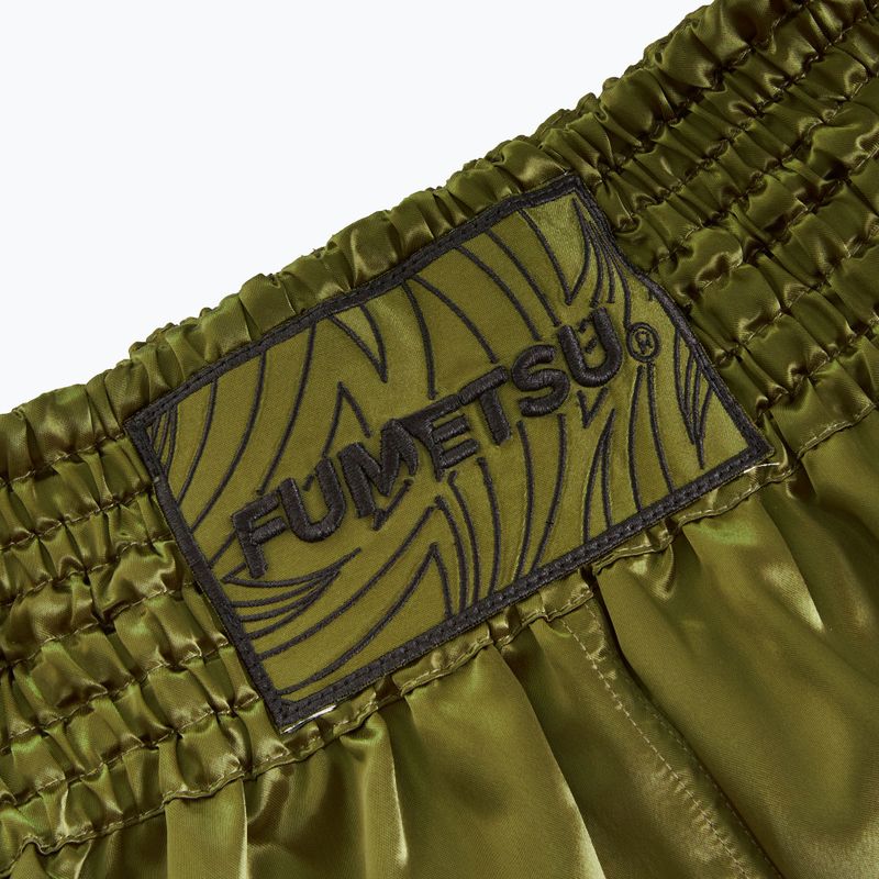 Spodenki treningowe męskie FUMETSU Origins Muay Thai khaki 4