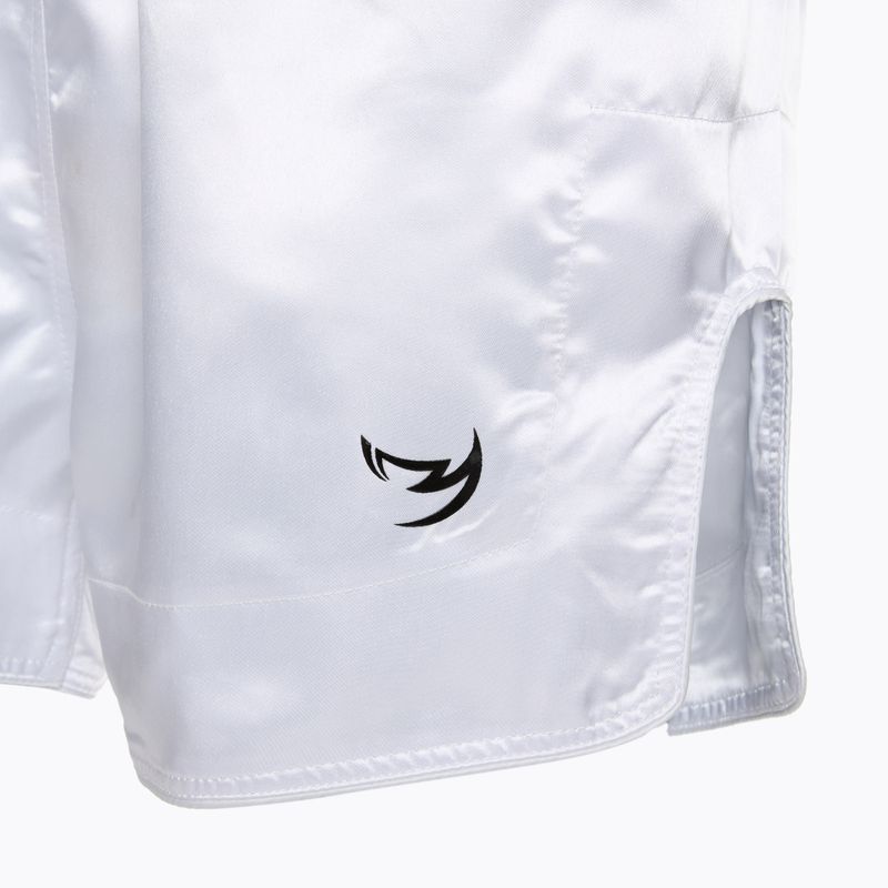Spodenki treningowe męskie FUMETSU Origins Muay Thai white 4