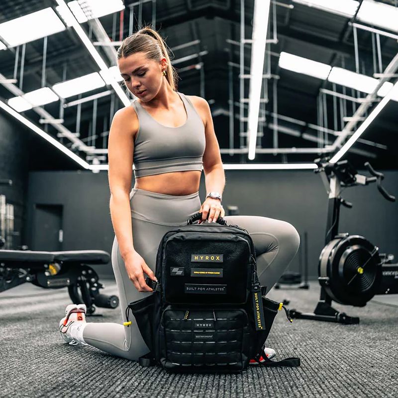 Plecak treningowy Built For Athletes Hyrox X BFA Pro 35 l black/yellow 14