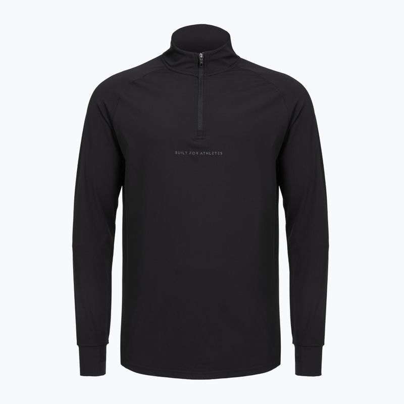 Bluza treningowa męska Built For Athletes 1/4 Zip Pullover black 3