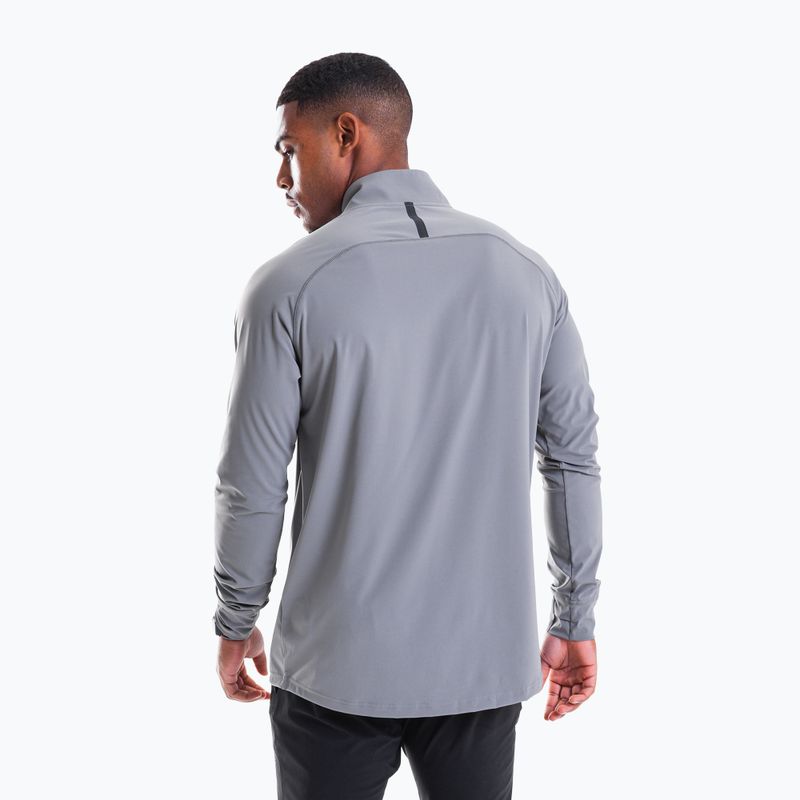 Bluza treningowa męska Built For Athletes 1/4 Zip Pullover concrete 2