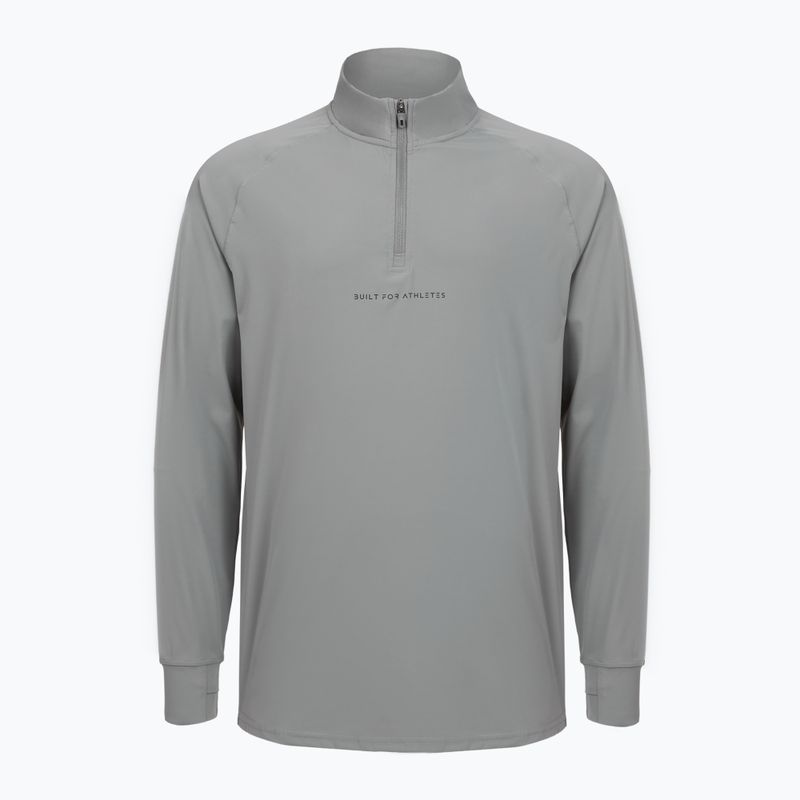 Bluza treningowa męska Built For Athletes 1/4 Zip Pullover concrete 3