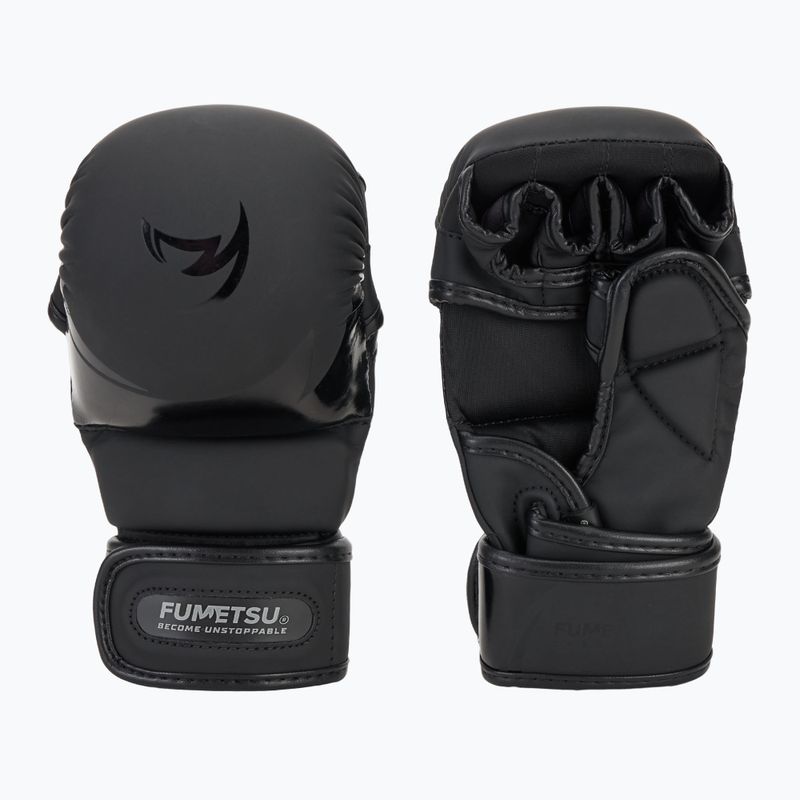 Rękawice MMA dziecięce FUMETSU Ghost S3 Sparring black/ black