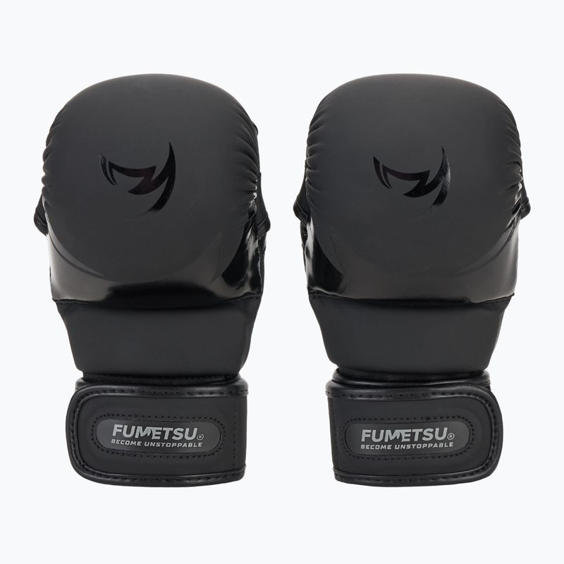 Rękawice MMA dziecięce FUMETSU Ghost S3 Sparring black/ black 2
