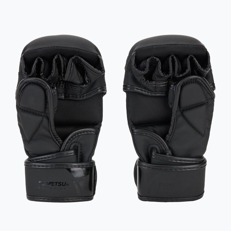 Rękawice MMA dziecięce FUMETSU Ghost S3 Sparring black/ black 3