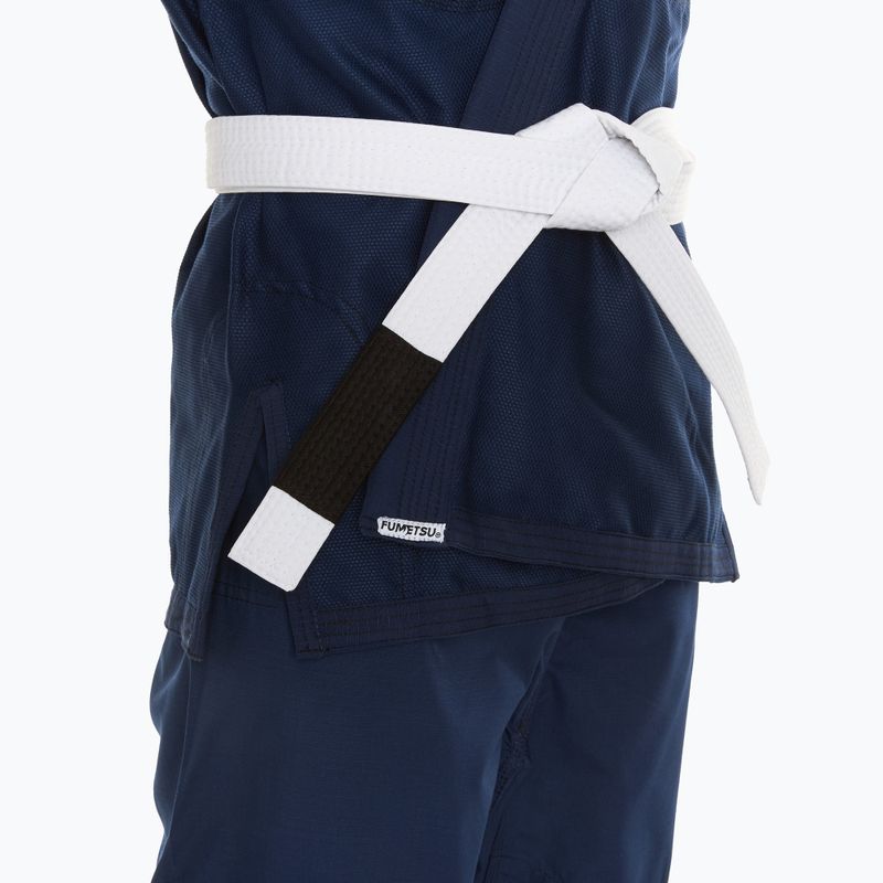 GI do brazylijskiego jiu-jitsu FUMETSU Ghost V-Lite BJJ navy 6