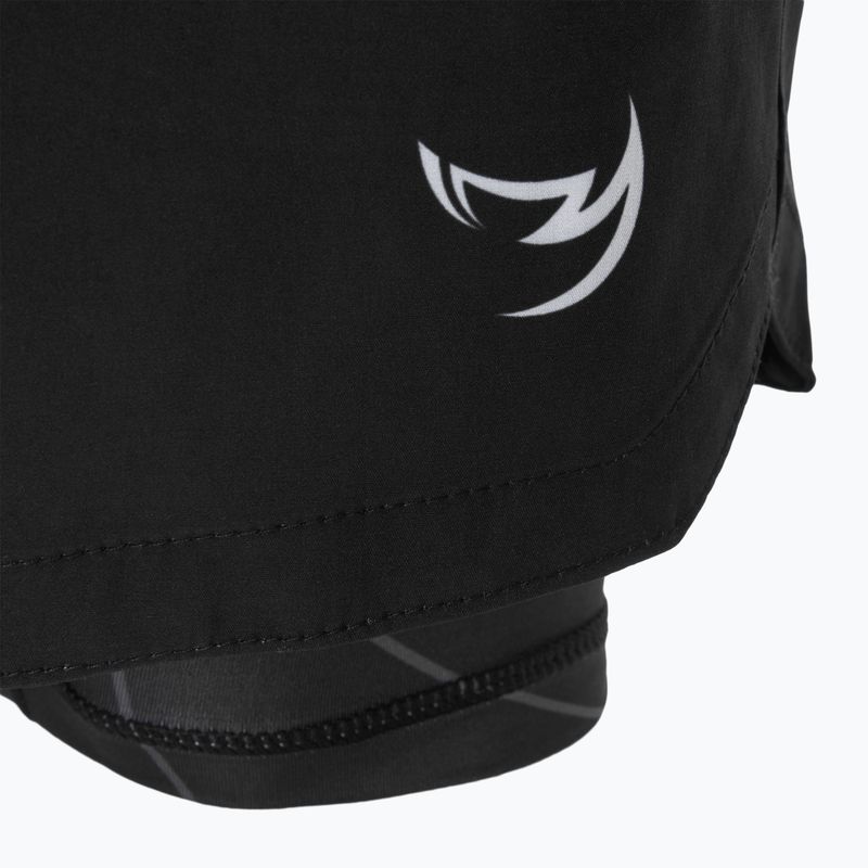 Spodenki treningowe męskie FUMETSU Icon Dual Layer Training black 3