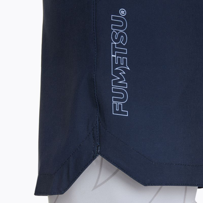 Spodenki treningowe męskie FUMETSU Icon Dual Layer Training navy/ white 5