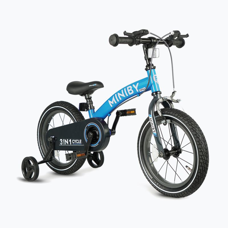 Rower dziecięcy Qplay Miniby 3in1 blue 2