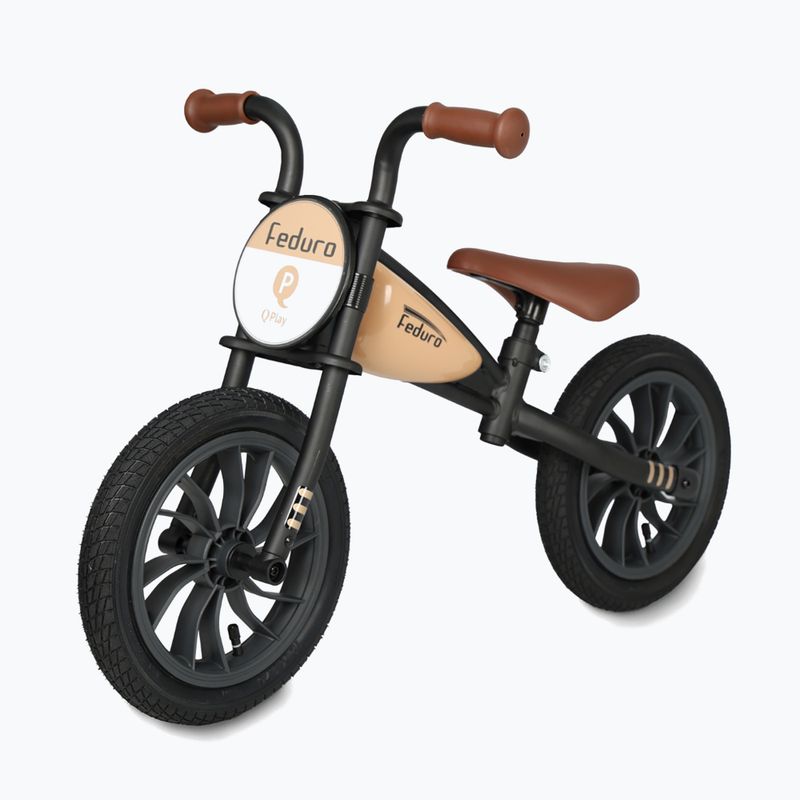 Rowerek biegowy Qplay Feduro beige 3