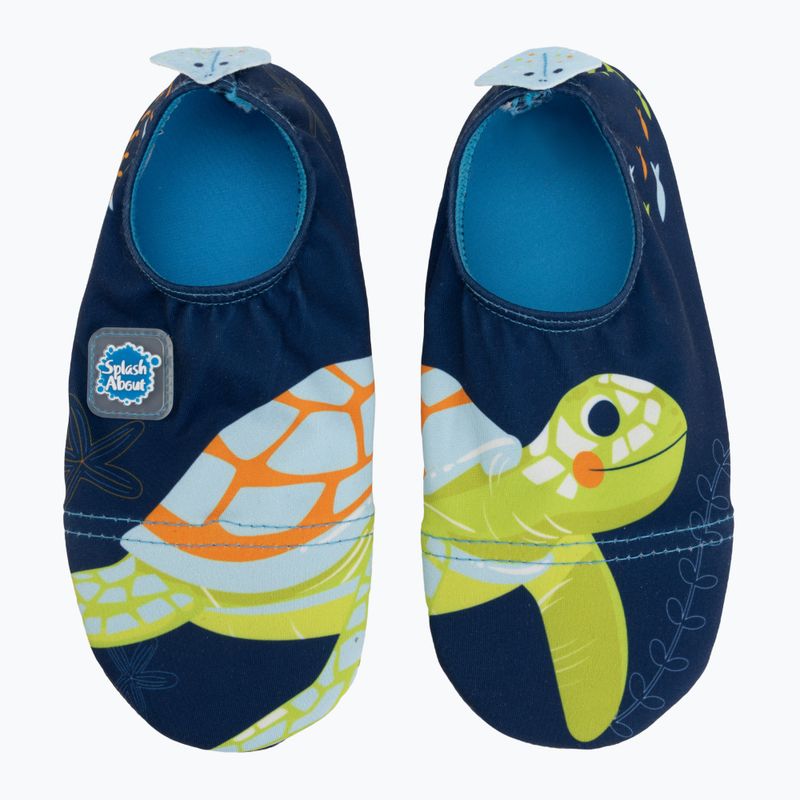 Buty do wody dziecięce Splash About Splash Shoes turtle tide 5