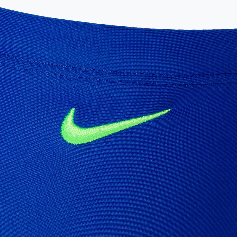 Bokserki kąpielowe dziecięce Nike Multi Logo Square Leg game royal 4