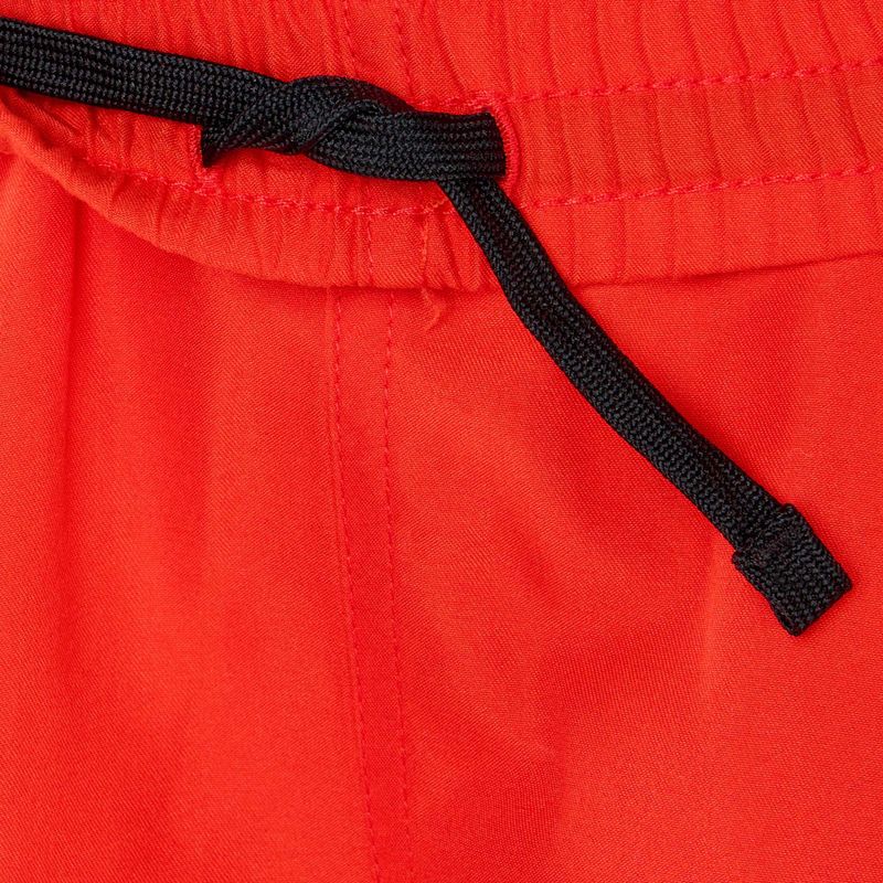 Szorty kąpielowe dziecięce Nike Logo Tape 4'' Volley picante red 4